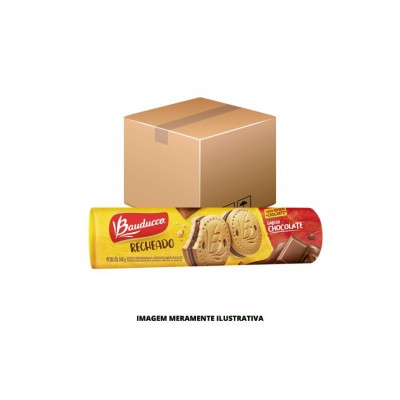 BISCOITO RECHEADO BAUDUCCO CHOCOLATE 1X56X140G